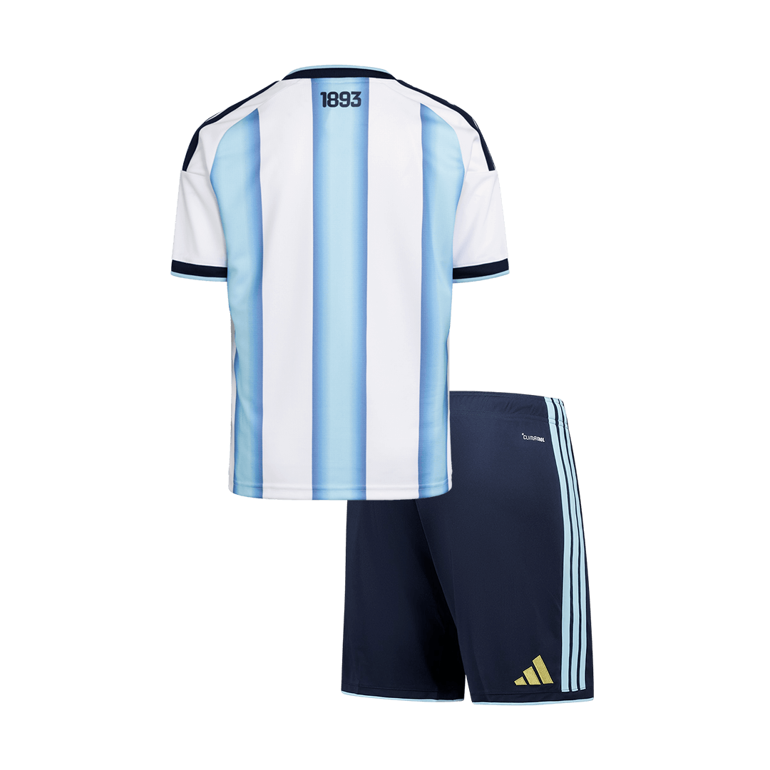 Argentína Gyerek Hazai Mez Készlet(Mez+Nadrág) Világbajnoki 2026