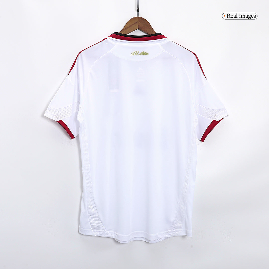 AC Milan Idegenbeli Retro Futball Mez 2009/10 Fehér