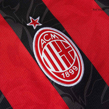 AC Milan Otthon Mez Szett (Mez + Nadrág + Zokni) 2025/26-piros&fekete