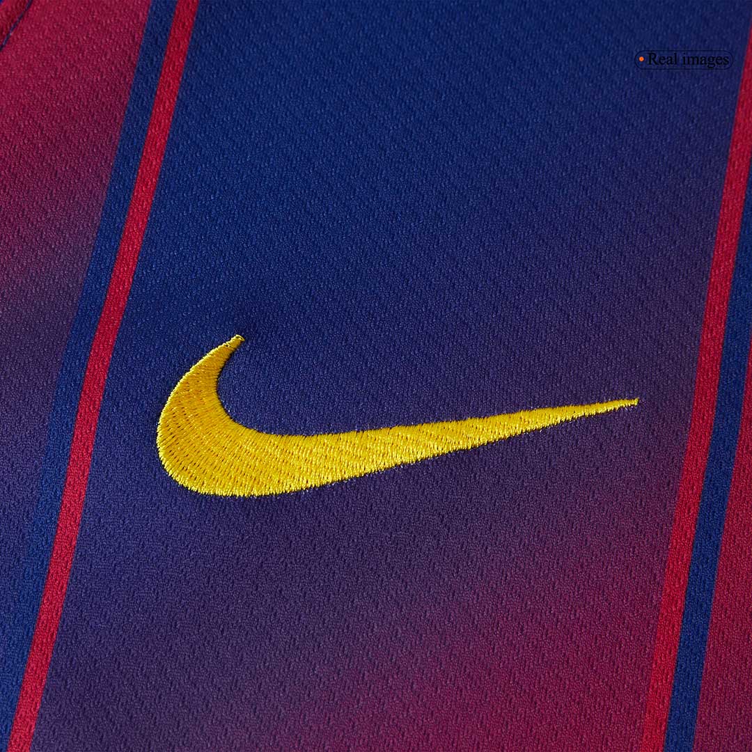 LAMINE YAMAL #10 Barcelona Otthon Soccer Mez 2025/26 Piros&Kék - UCL