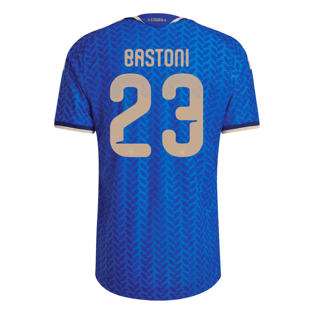 BASTONI #23 Olaszország Játékos Verzió Hazai Világbajnoki Mez 2026 Kék