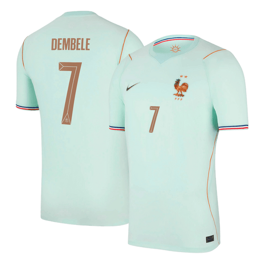 DEMBELE #7 Franciaország Idegenbeli Világbajnoki Mez 2026 Kék
