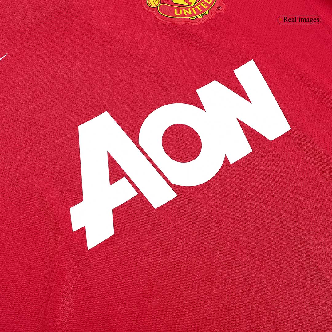 Manchester United Hazai Retro Futball Mez 2011/12 Piros