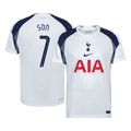 SON #7 Tottenham Hotspur Játékos Otthon Mez 2025/26 Fehér - UCL