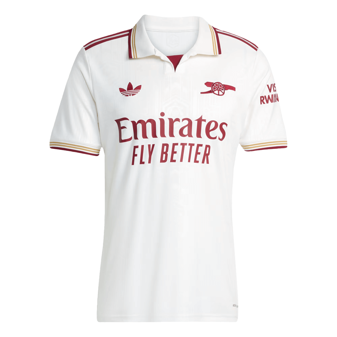 Arsenal Harmadik Mez Szett (Mez+Nadrág) 2025/26 Fehér