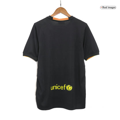 Barcelona Idegenbeli Harmadik Retro Futball Mez 2013/14 Fekete
