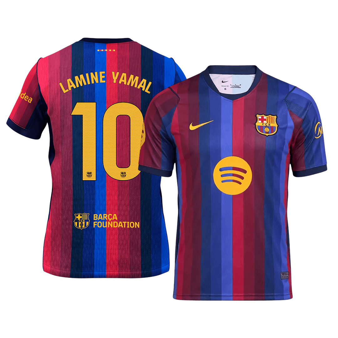 LAMINE YAMAL #10 Barcelona Hazai Mez 2026/27