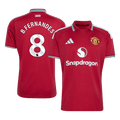 B.FERNANDES #8 Manchester United Hazai Mez 2026/27 Piros