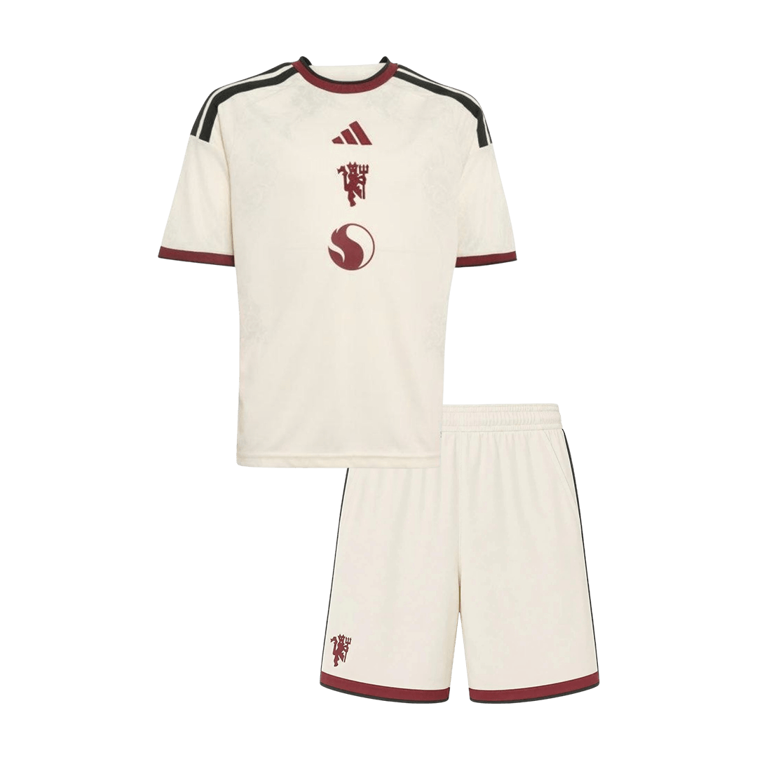 Manchester United Gyerek Harmadik Mez 2026/27 Fehér