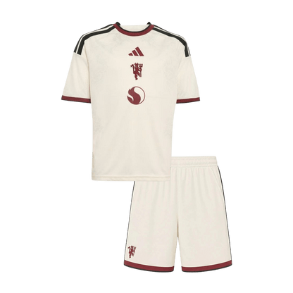 Manchester United Gyerek Harmadik Mez 2026/27 Fehér
