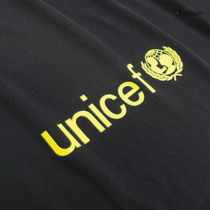 Barcelona Idegenbeli Harmadik Retro Futball Mez 2013/14 Fekete