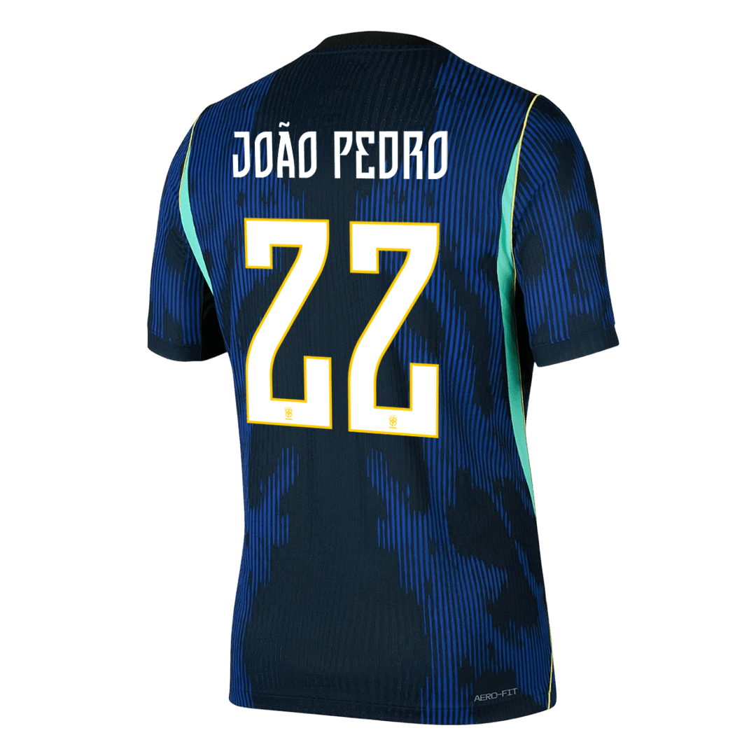 JOÃO PEDRO #22 Brazília Játékos Verzió Idegenbeli Mez Világbajnoki 2026