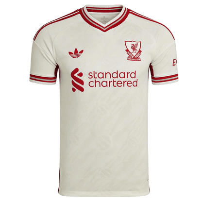 Liverpool Játékos Verzió Idegenbeli Mez 2026/27 Fehér
