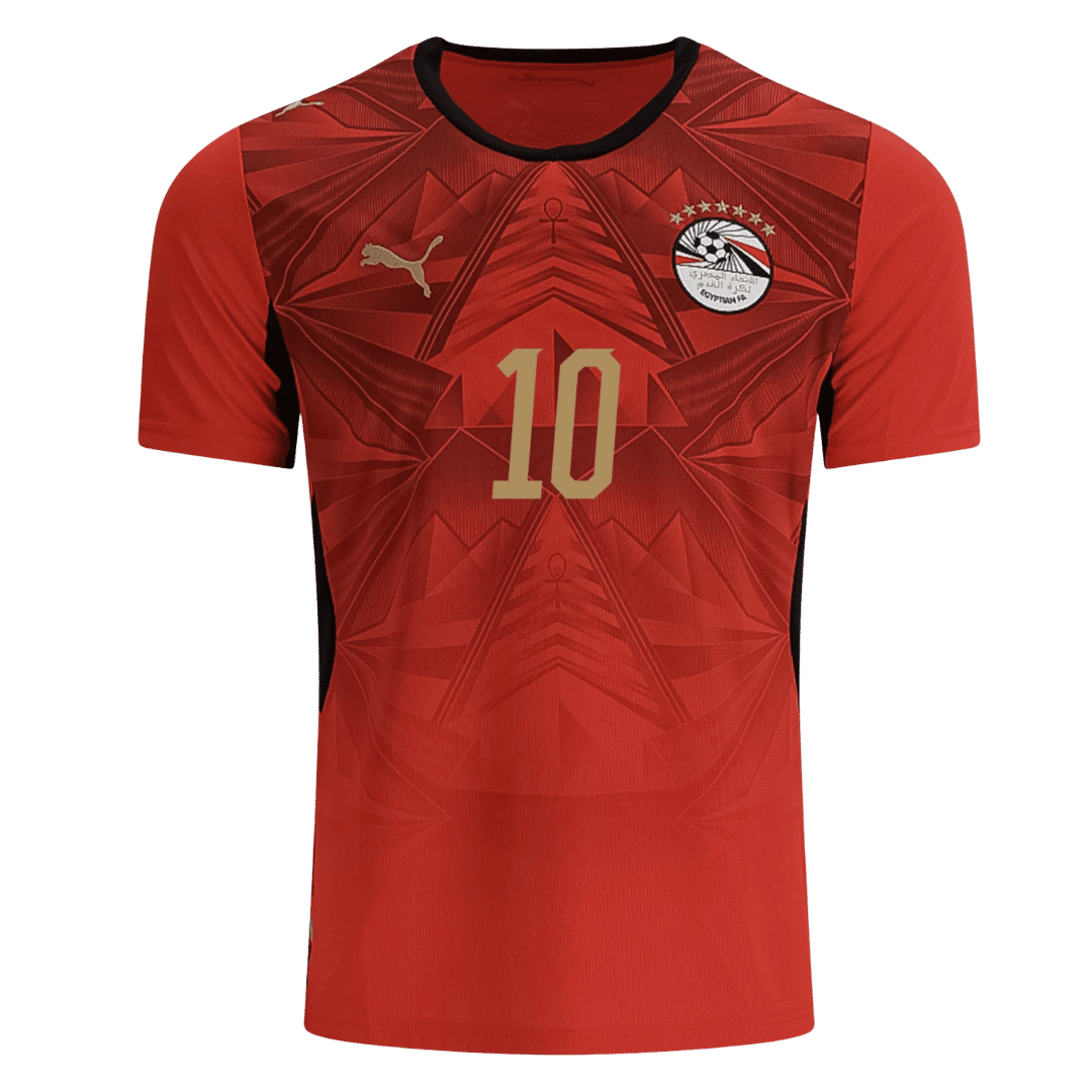 M.SALAH #10 Egyiptom Hazai Világbajnoki Mez 2026 Piros