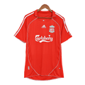 Liverpool Otthon Retro Futball Mez 2006/07 Piros
