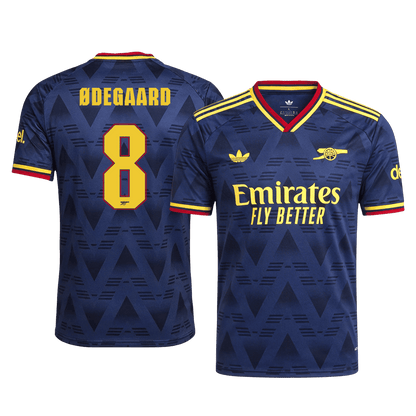 ØDEGAARD #8 Arsenal Játékos Verzió Idegenbeli Mez 2026/27 - UCL