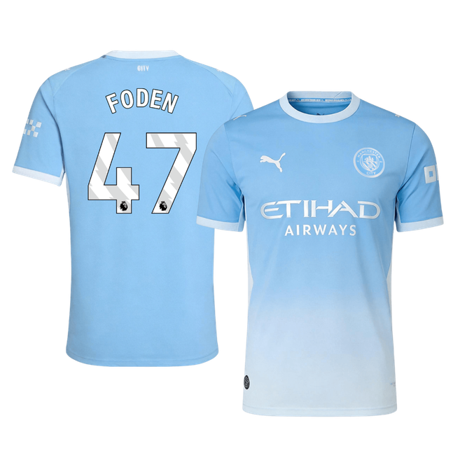 FODEN #47 Manchester City Játékos Verzió Hazai Mez 2026/27 Kék