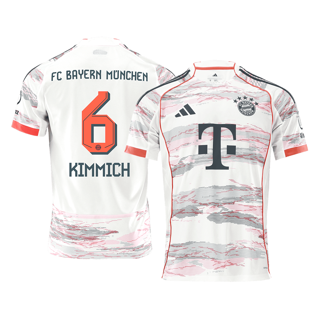 KIMMICH #6 Bayern Munich Idegenbeli Mez 2025/26 Fehér