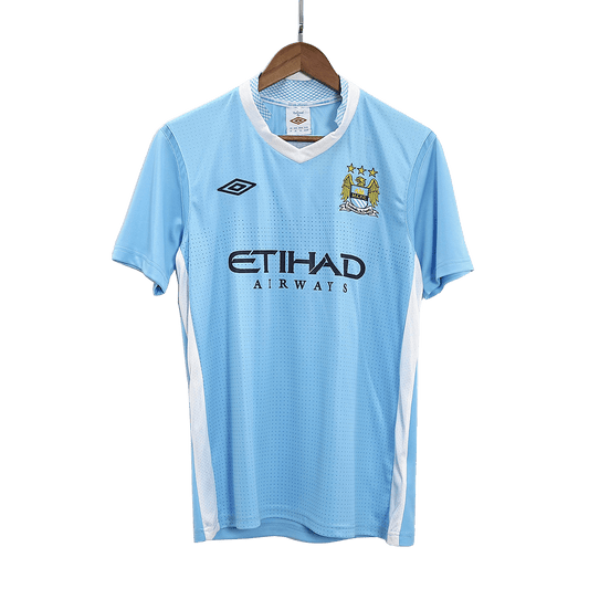 Manchester City Otthon Retro Futball 2011/12 Kék futball mez 2025/26