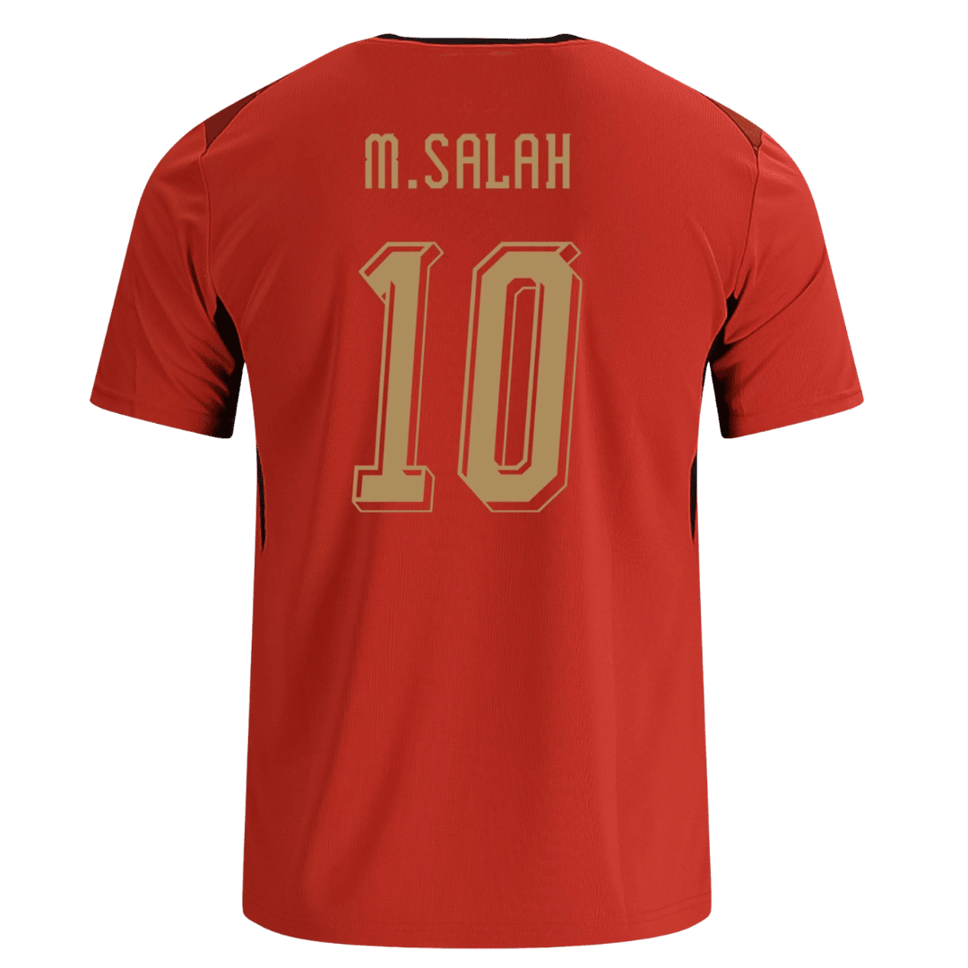 M.SALAH #10 Egyiptom Hazai Világbajnoki Mez 2026 Piros
