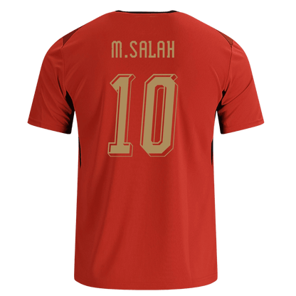 M.SALAH #10 Egyiptom Hazai Világbajnoki Mez 2026 Piros