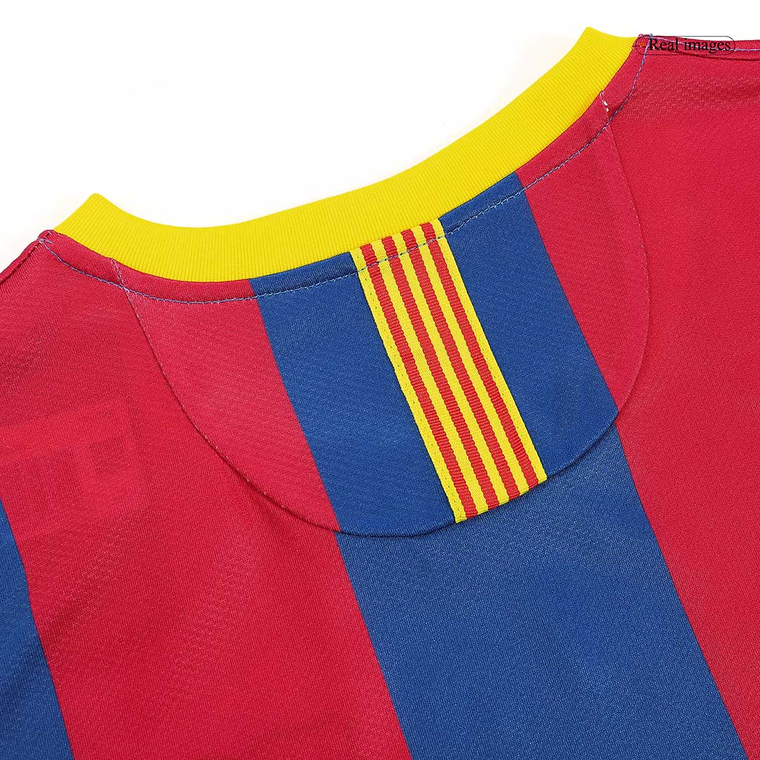 Barcelona Hazai Retro Futball 2010/11 Piros&Kék