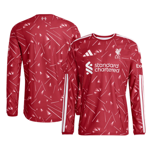 Liverpool Hazai Hosszú Ujjú Játékos Mez 2026/27 Piros