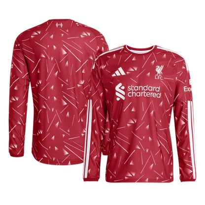 Liverpool Hazai Hosszú Ujjú Játékos Mez 2026/27 Piros