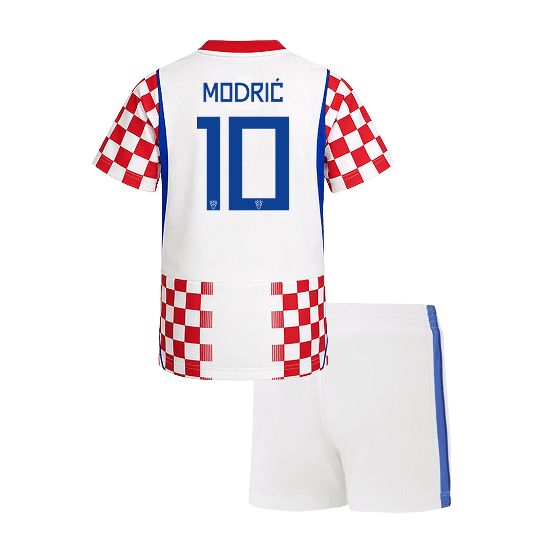 Horvátország MODRIĆ #10 Gyerek Hazai Világbajnokság Mez 2026