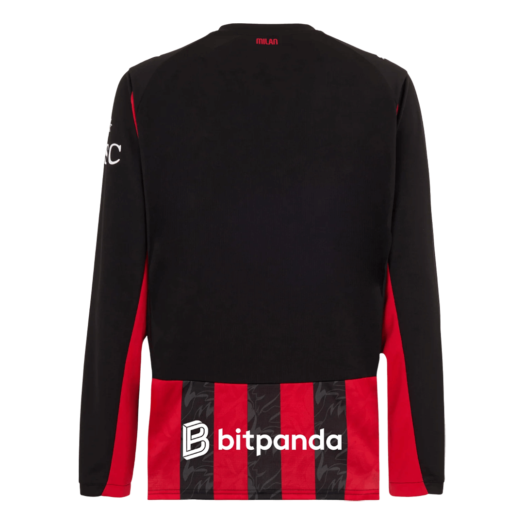 AC Milan Otthon Hosszú Ujjú Mez 2025/26