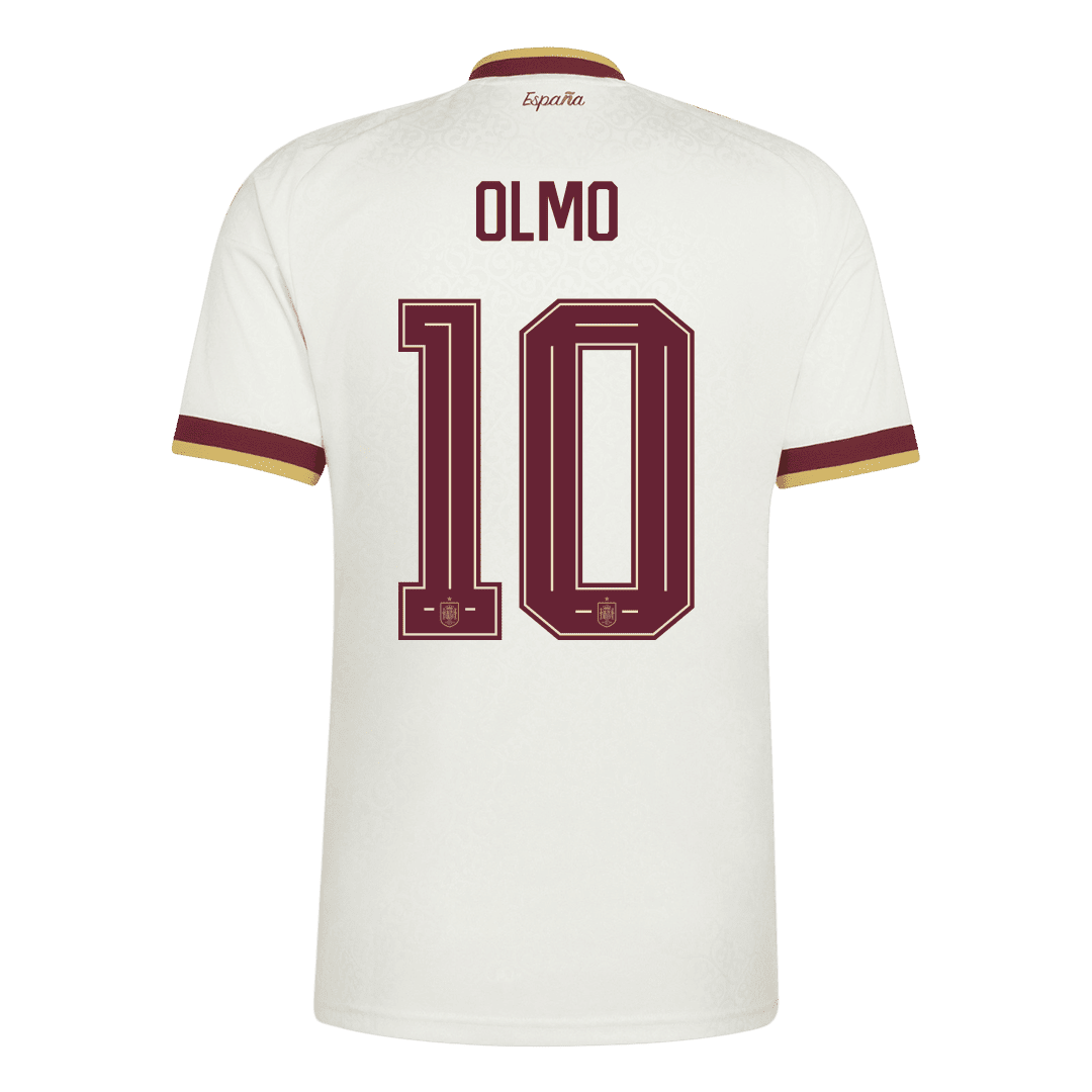 OLMO #10 Spanyolország Idegenbeli Mez 2026 Fehér