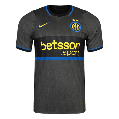 Inter Milan Játékos Verzió Harmadik Mez 2026/27 Fekete