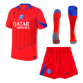 PSG Idegenbeli Harmadik Mez Szett (Mez+Nadrág+Zokni) 2025/26 Piros