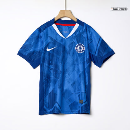 Gyerekeknek Chelsea Otthon Soccer Mez Készlet(Mez+Rövidnadrág) 2025/26 Kék