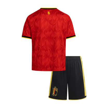 Belgium Gyerek Hazai Világbajnoki Mez Készlet(Mez+Nadrág) Világbajnoki 2026 Piros