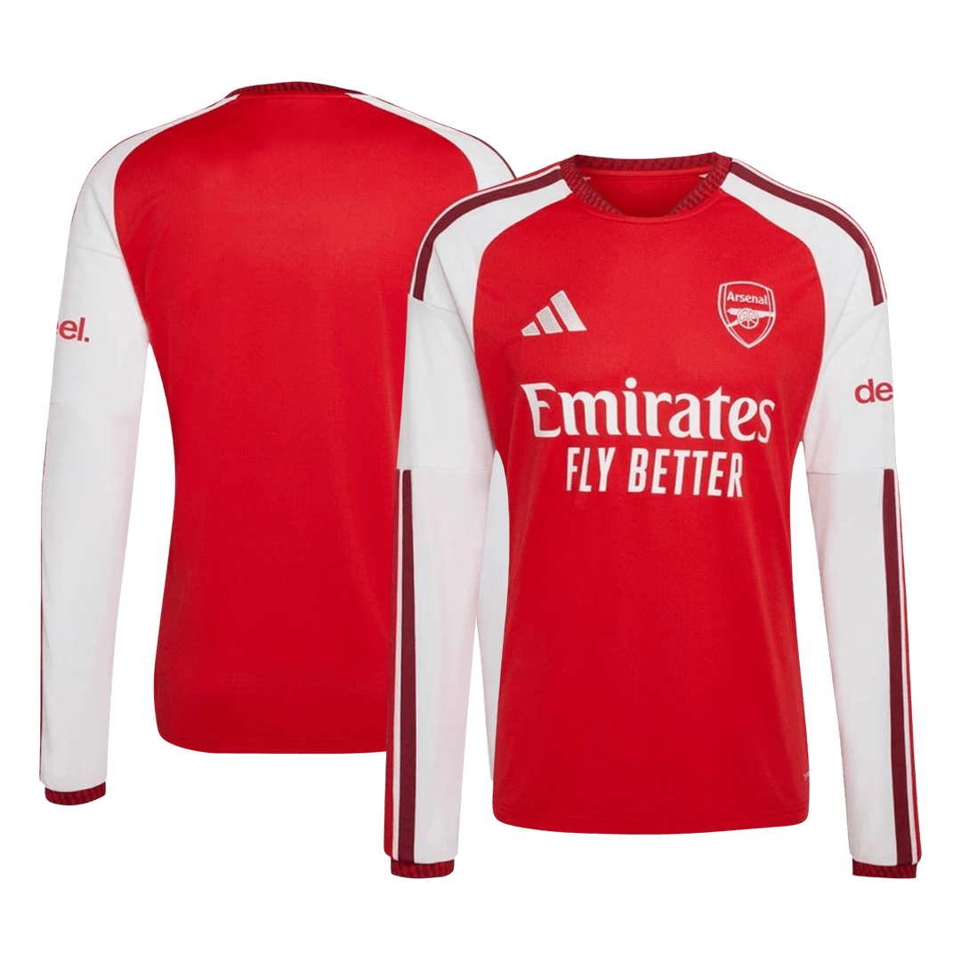 Arsenal Hazai Hosszú Ujjú Mez 2026/27 Piros