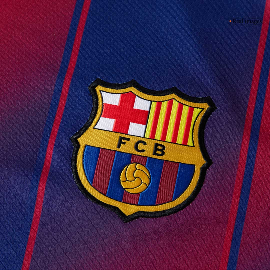 RAPHINHA #11 Barcelona Otthon Soccer Mez 2025/26 Piros&Kék