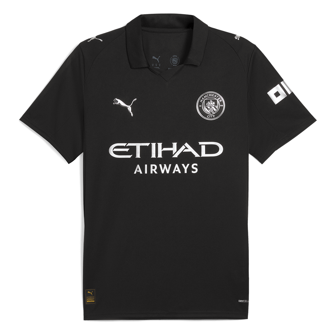 FODEN #47 Manchester City Idegenbeli Futball Mez 2025/26 Fekete