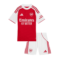 Gyerekek Arsenal Otthoni Soccer Mez Készlet(Mez+Rövidnadrág) 2025/26 Piros