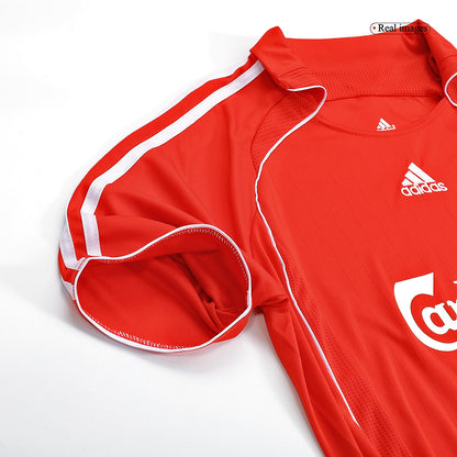 Liverpool Otthon Retro Futball Mez 2006/07 Piros