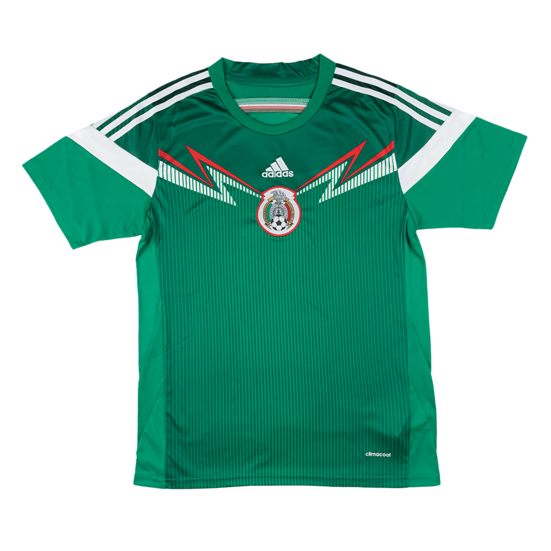 Mexico Otthon Retro Futball Mez 2014 Zöld 2025/26