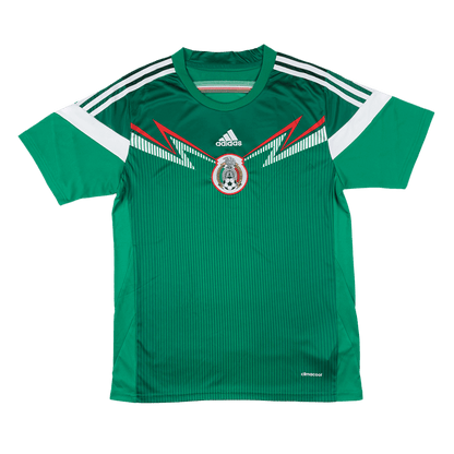 Mexico Otthon Retro Futball Mez 2014 Zöld 2025/26