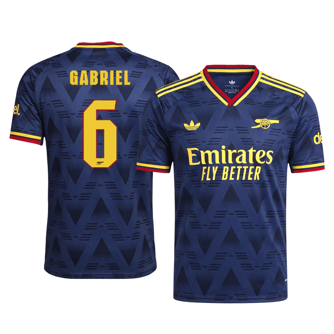 GABRIEL #6 Arsenal Játékos Verzió Idegenbeli Mez 2026/27 - UCL