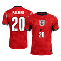 PALMER #20 Anglia Idegenbeli Világbajnoki Mez 2026 Piros