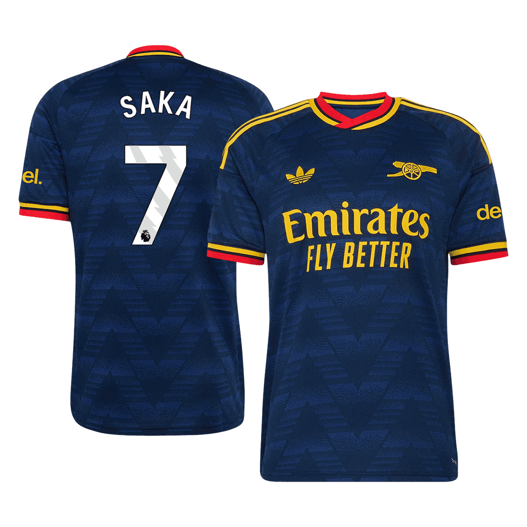 SAKA #7 Arsenal Idegenbeli Mez 2026/27 Kék