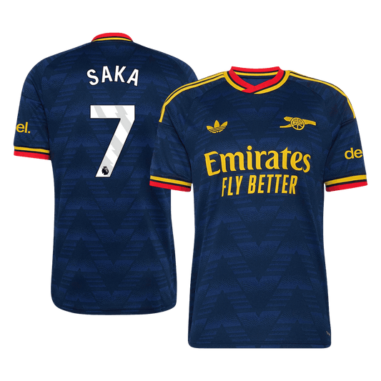 SAKA #7 Arsenal Idegenbeli Mez 2026/27 Kék