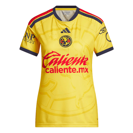 Női Club America Hazai Futball Mez 2026/27 Sárga
