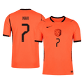 XAVI #7 Hollandia Játékos Verzió Hazai Mez Világbajnoki 2026 Narancs