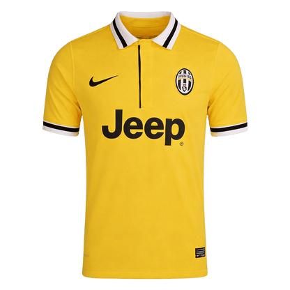 PIRLO #21 Juventus Idegenbeli Retro Futball Mez 2013/14 Sárga