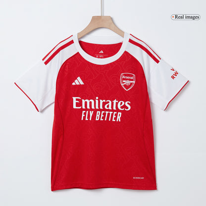 Gyerek Arsenal 
Otthoni 
Mez 
Készlet (Mez + Nadrág + Zokni) 
2025/26 
Piros